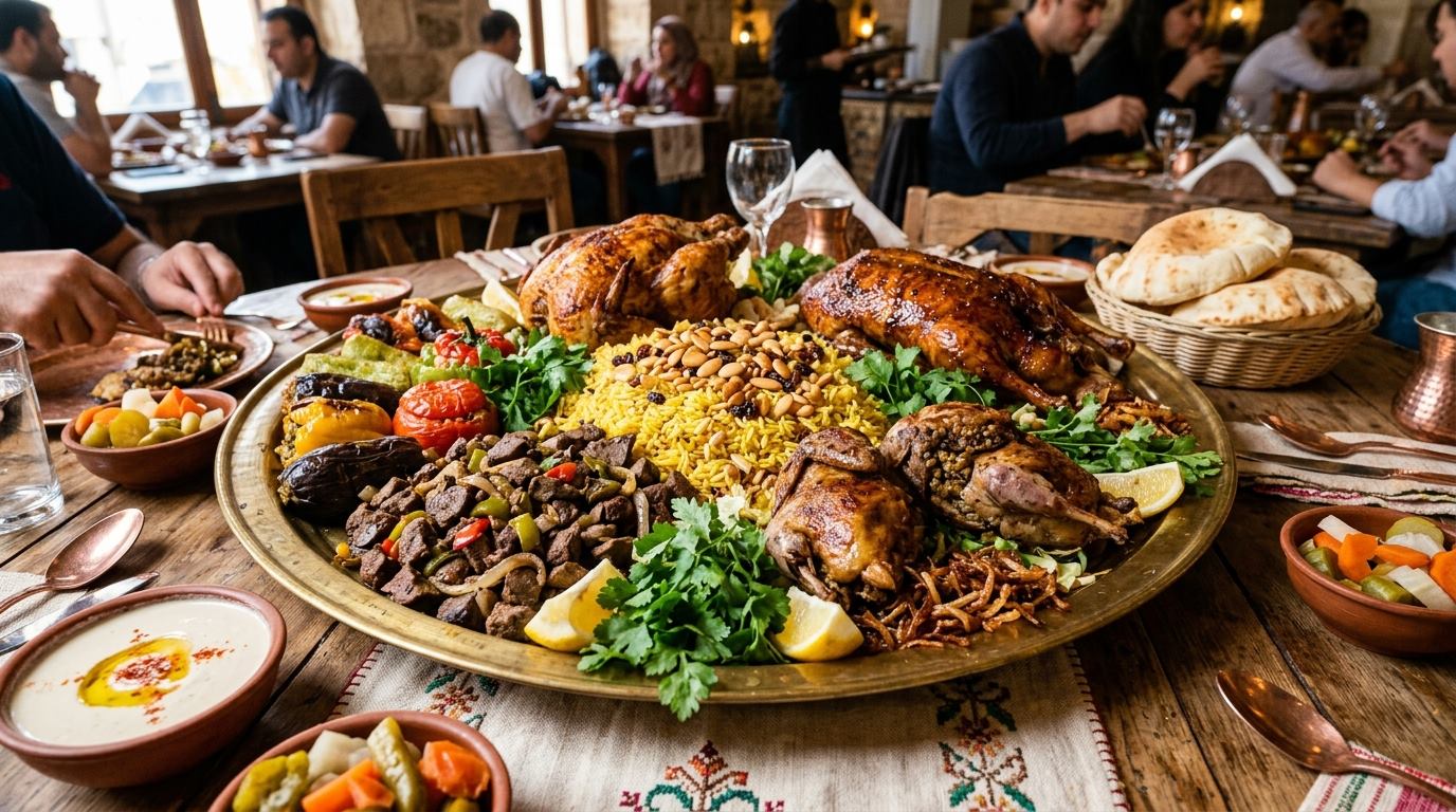 صينية أبو الوليد الملكية للعزومات والولائم الكبرى